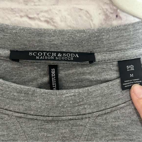 Scotch & Soda Gray Sweatshirt Dress - Picture 11 of 15